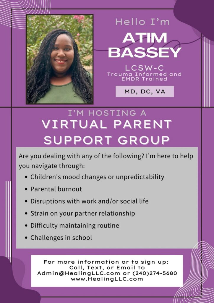 Virtual Parent Support Group